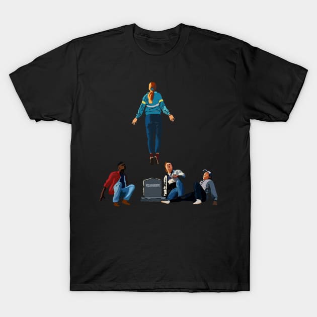 Running Up That Hill T-Shirt by Royale Art